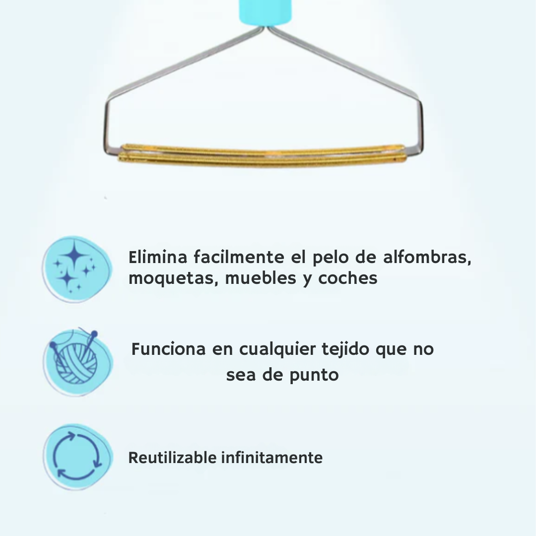 Cepillo quitapelos para hogar